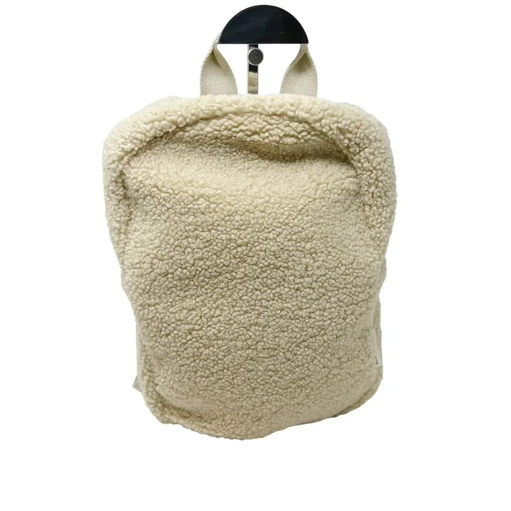 Studio Noos Kids Teddy Midi Backpack Ecru Cream Lightweight Adjustable Straps
